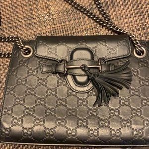 Gucci Emily Guccissima Shoulder Bag